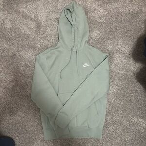 Green Nike hoodie